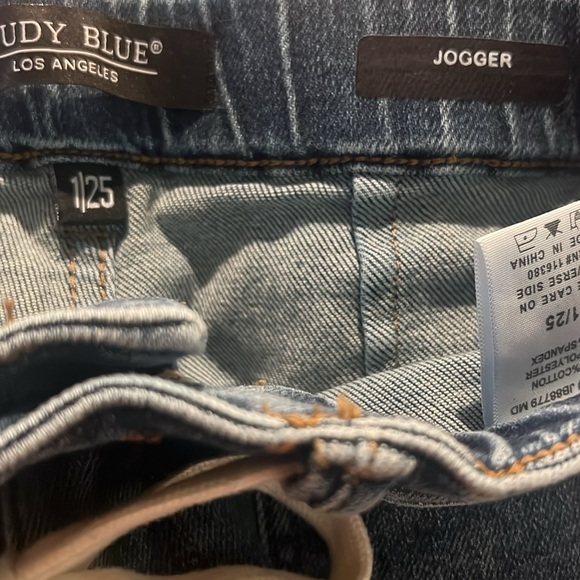 Judy Blue Jogger Jeans Drawstring Size 1/25 - Picture 5 of 7